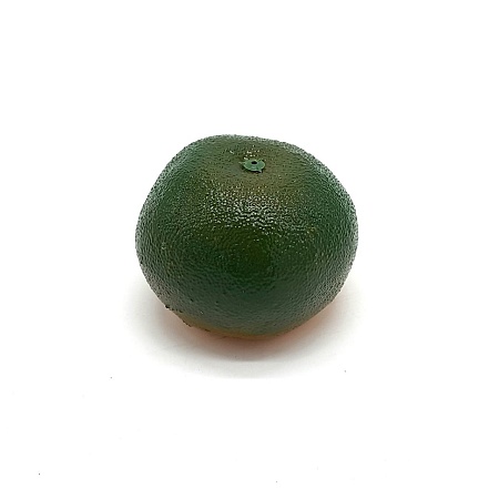 Мандарин зелёный D7,5 х 6 см Пластик